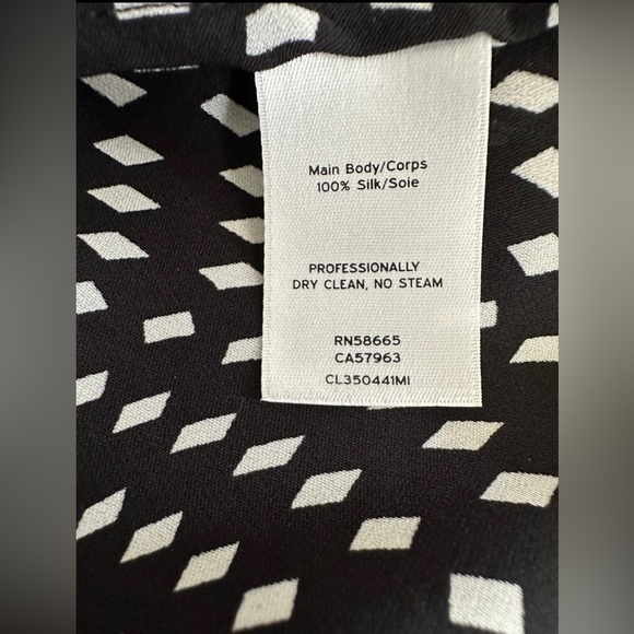 Classiques Entier Silk Blouse top shirt size XL - Picture 7 of 8